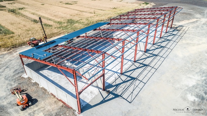 BATIMENT AGRICOLE PHOTOVOLTAÏQUE ST SULPICE DES LANDES