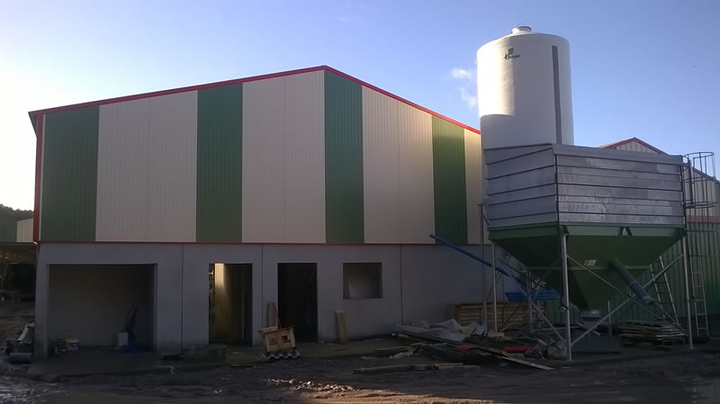 EXTENSION STABULATIONBATIMENT POUR ROTO - PLECHATEL